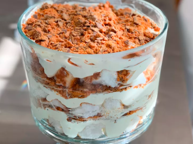 “How to Make an Easy Butterfinger Cake in Minutes”