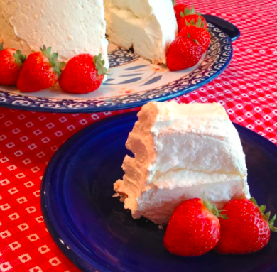 “Angel Food Refrigerator Cake: A Cool and Heavenly Treat”